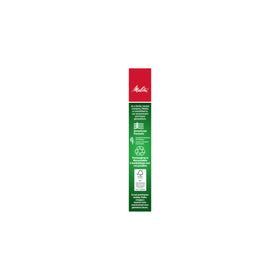 Melitta natural brown cone filter packaging for eco-conscious coffee mornings.
