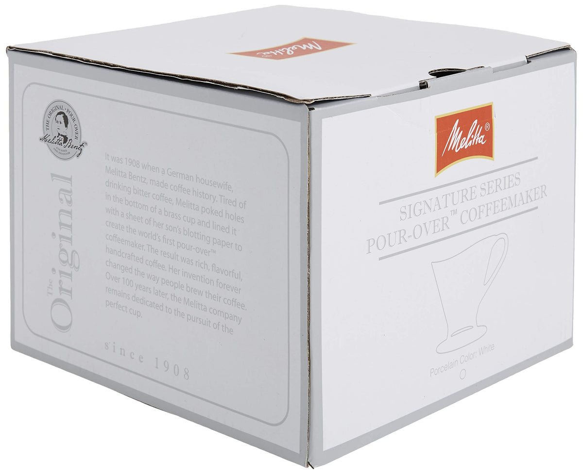 Melitta dishwasher-safe porcelain supports easy cleanup after daily use.