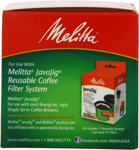 Melitta easy cleanup after brewing with quick rinse