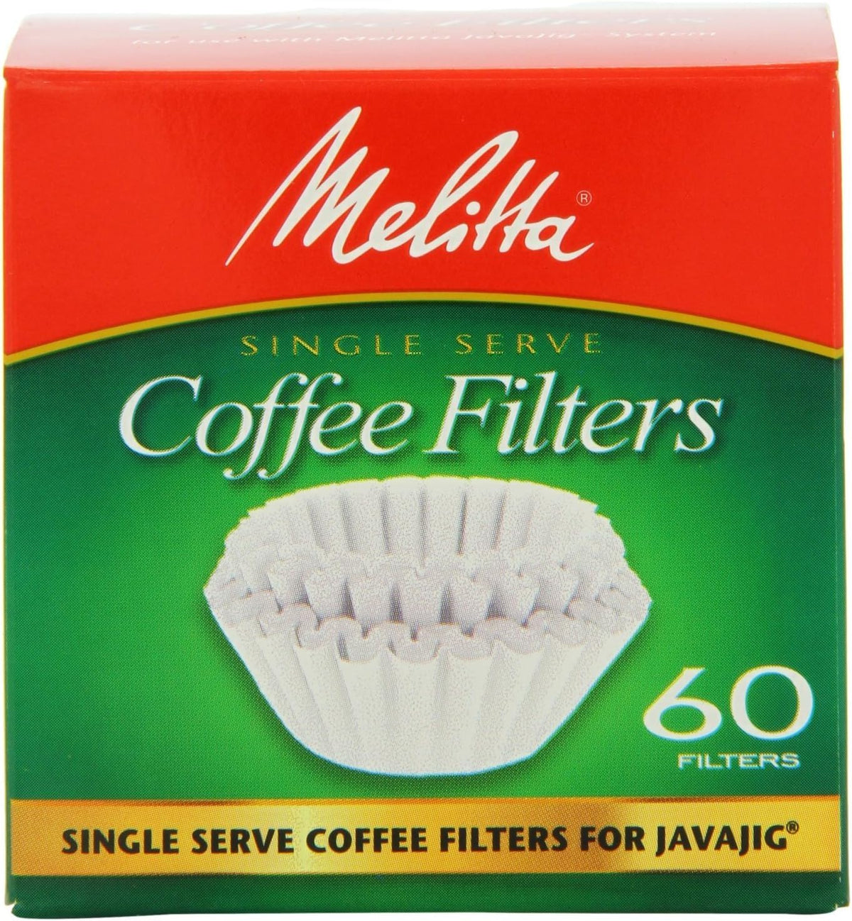 Melitta Java Jig replacement paper filters for quick swaps