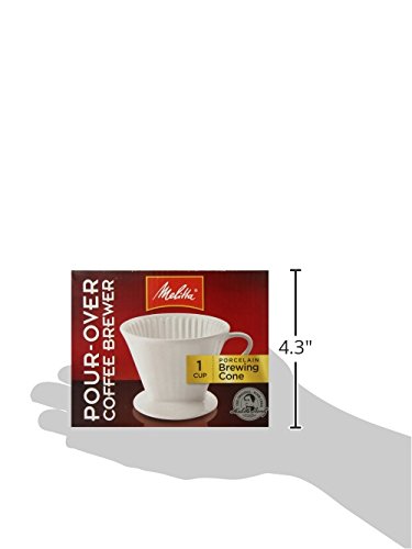Melitta No. 2 cone with filter illustrates simple filtration for fresh taste