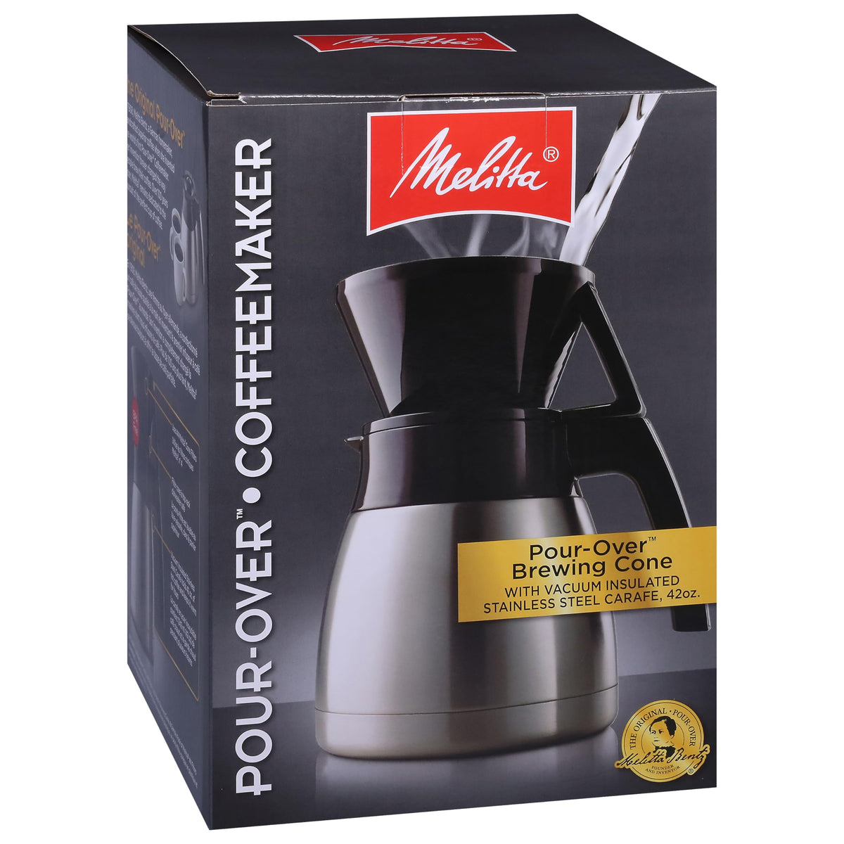 Melitta number four filters starter pack supports quick setup.