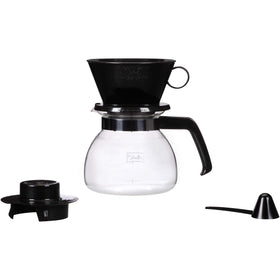 Melitta pour-over cone setup ready for precise pouring control