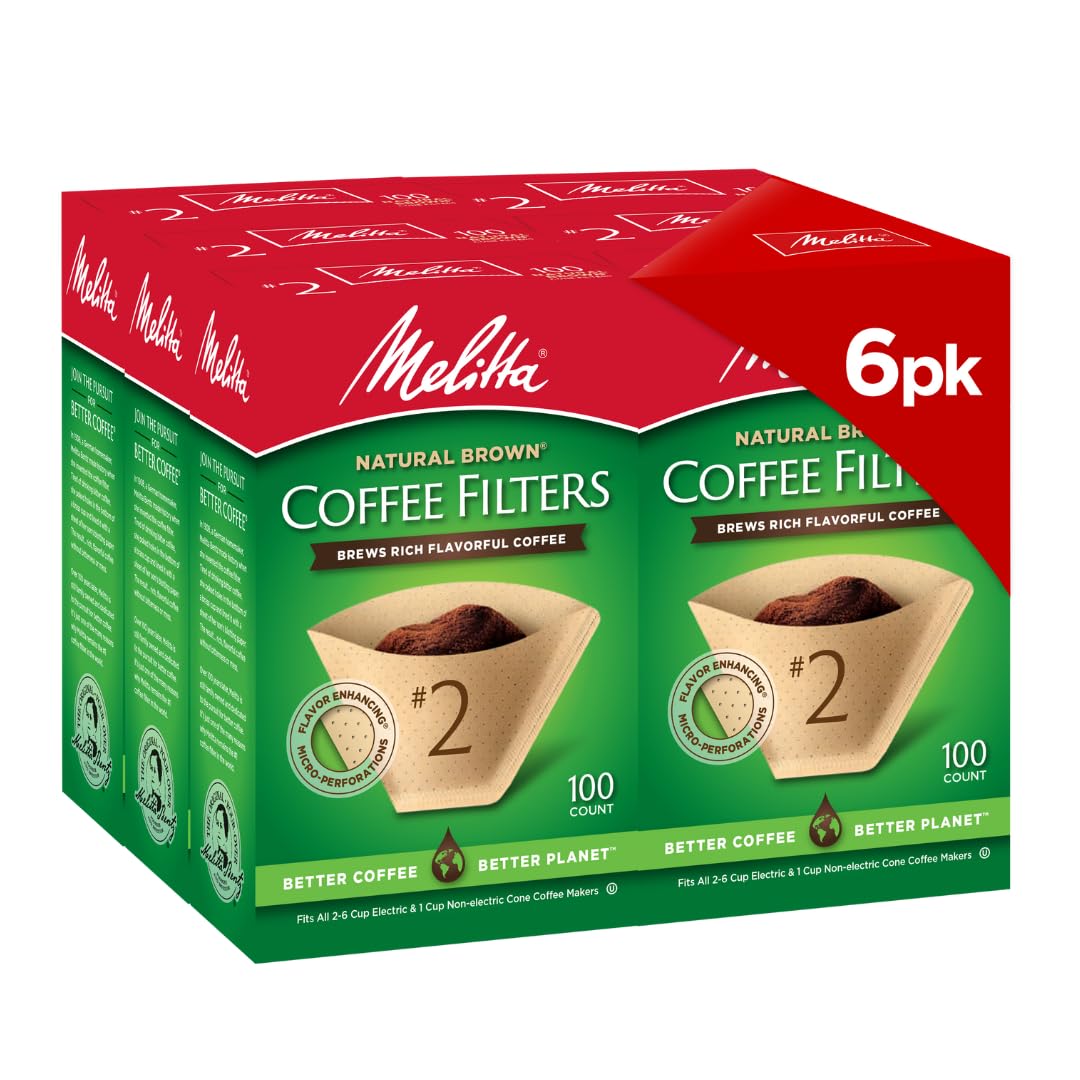 Melitta cone filters with microfine perforations for enhanced flavor extraction