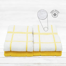 Mellow Buff lint-free towels protect glassware from fibers during drying.