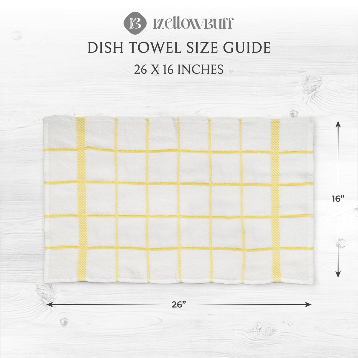Mellow Buff multipurpose cleaning cloths tackle counters, utensils, and more.