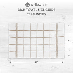 Mellow Buff four-pack towels provide multipurpose cleaning in the kitchen.