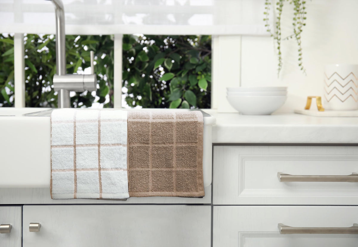 Mellow Buff six-pack set replaces disposable sponges for sustainable cleaning.