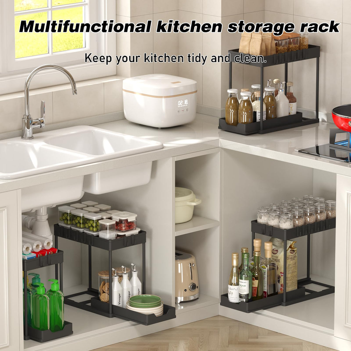 Meltrck heavy-duty ABS frame with rust-resistant tubes stays stable