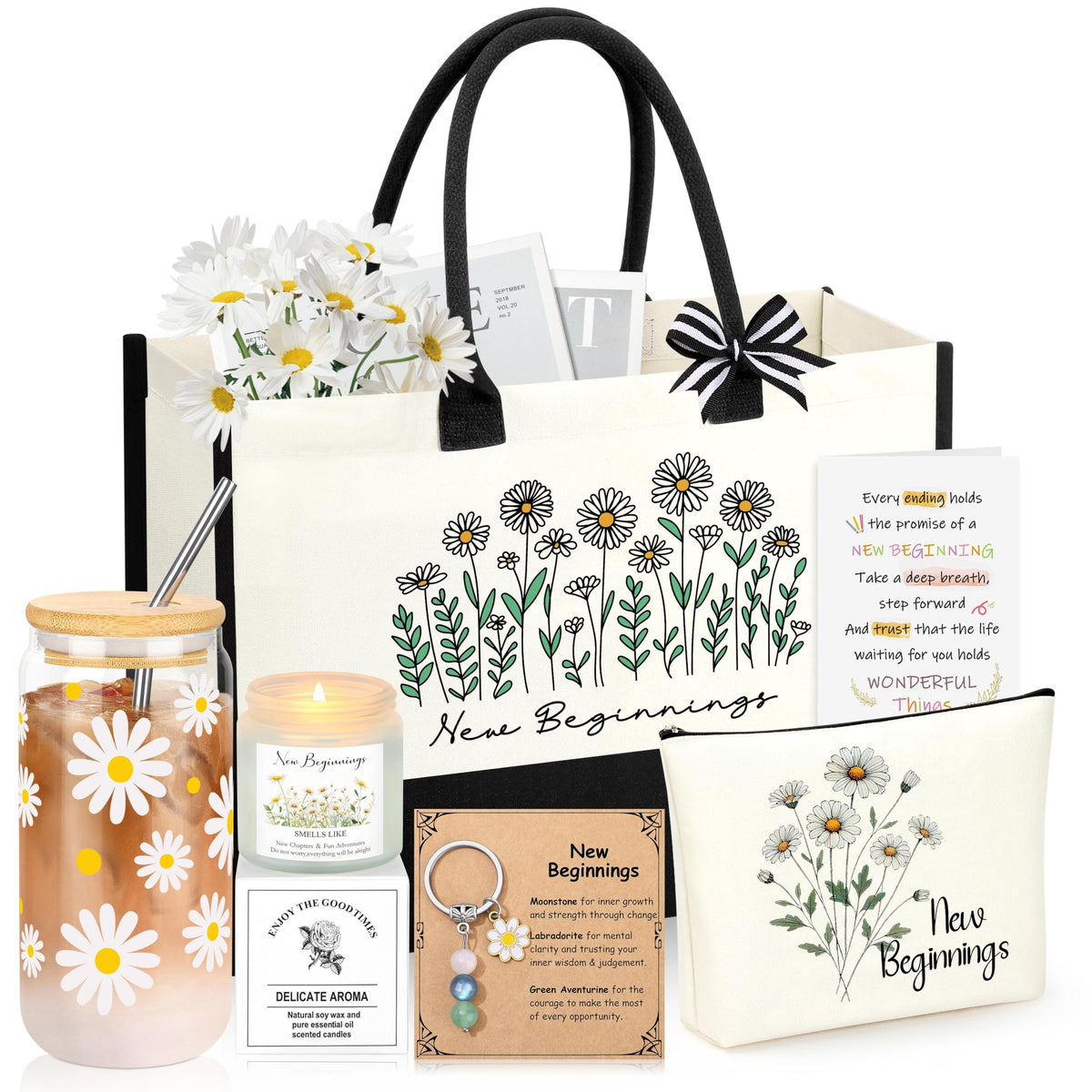 Memgift new beginnings gift box complete milestone celebration set.