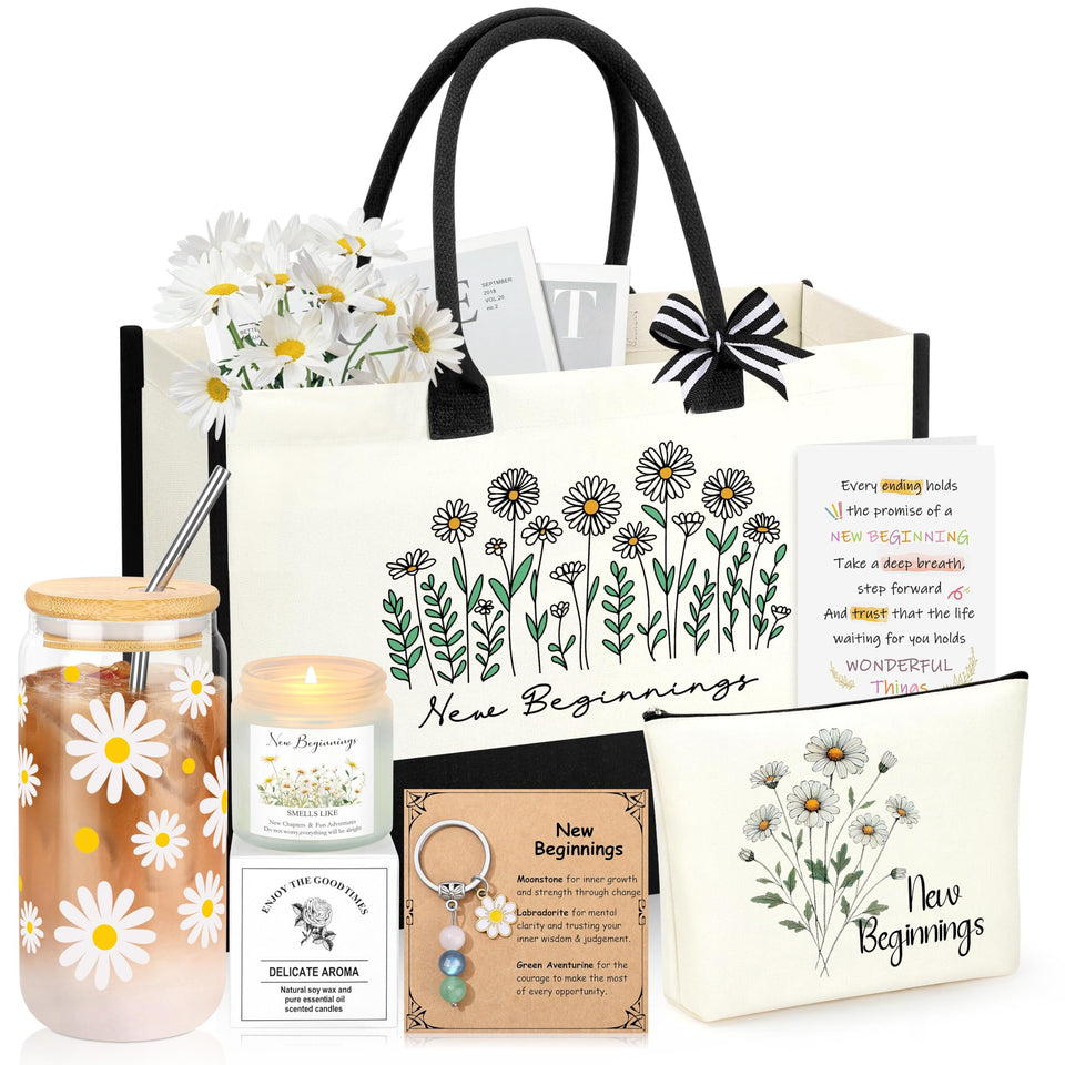 Memgift new beginnings gift box complete milestone celebration set.