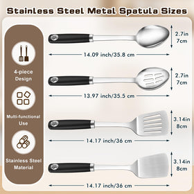 MemoGem metal utensils are dishwasher-safe for quick cleanup