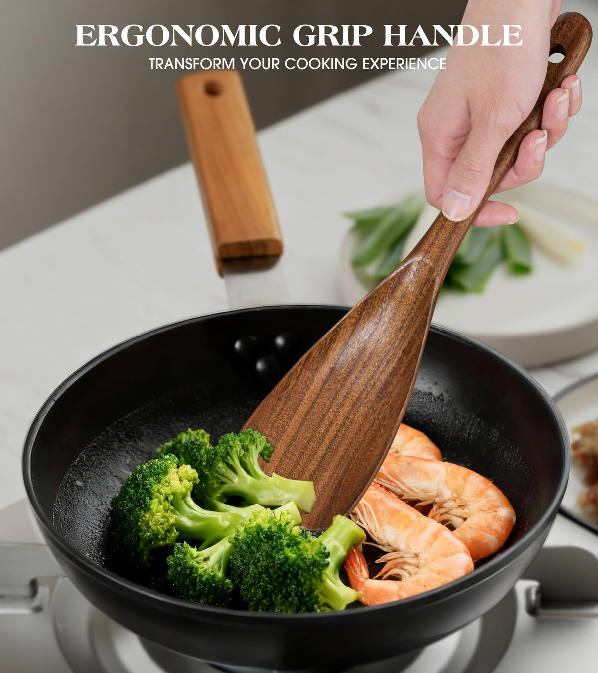 MemoGem easy-clean spatula, rinse under warm water and dry quickly