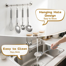 MemoGem egg whisk designed for smooth, fluffy omelets and batters