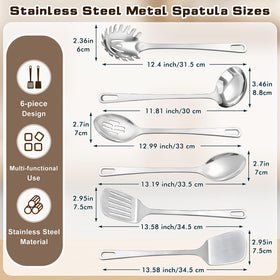 MemoGem pasta server in stainless steel, lifts and serves pasta smoothly