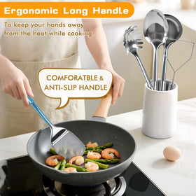 MemoGem pasta server shown for twirling noodles with control