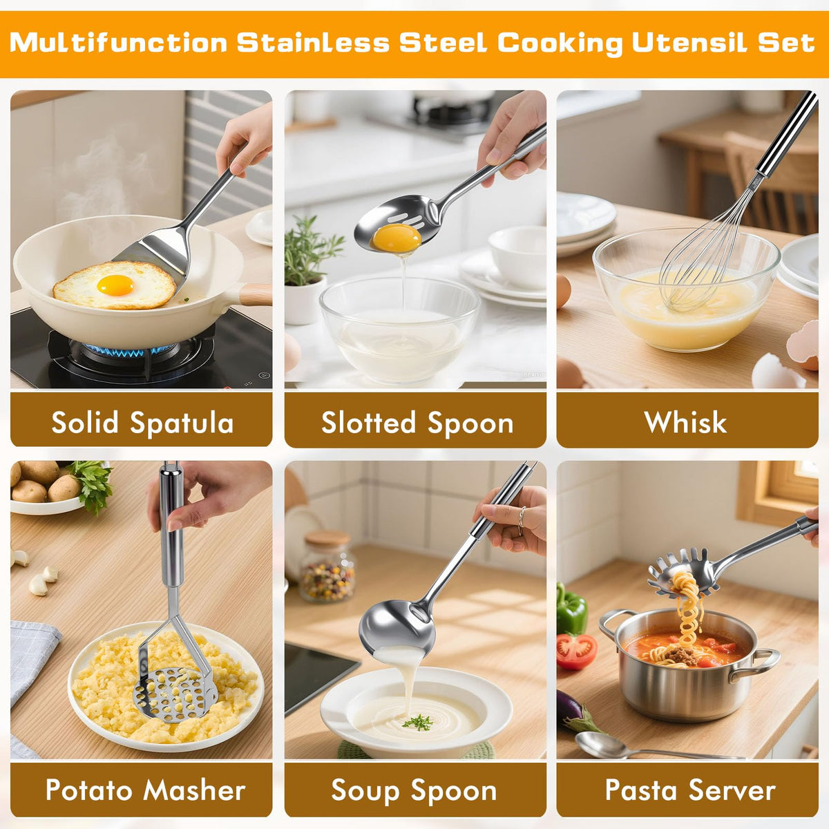 MemoGem serving spoon ready to scoop and serve with style