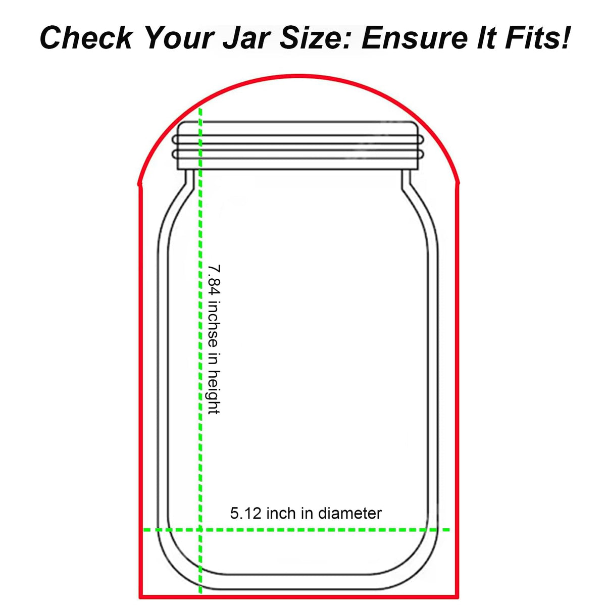 MENGBEI sourdough dome fits 34oz jar and aids steady fermentation monitoring