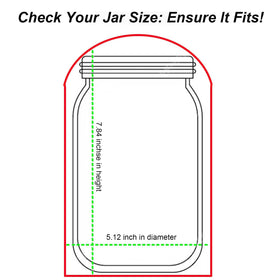 MENGBEI sourdough dome fits 34oz jar and aids steady fermentation monitoring