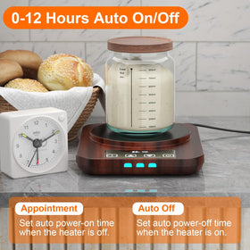MENGBEI sourdough warmer thermostat display for easy temperature control