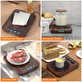 MENGBEI sourdough warmer US plug close-up demonstrates reliable power for home baking