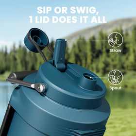 Meoky leak-proof cap keeps hydration sealed through bumps and spills.