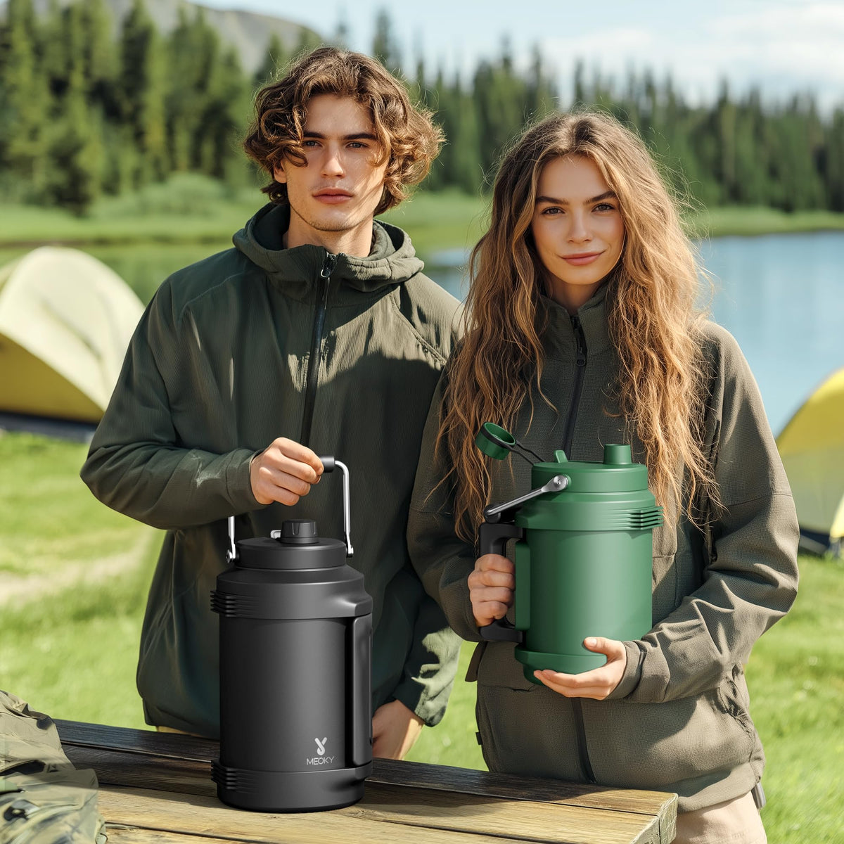 Premium 18-8 stainless steel Meoky bottle for durability