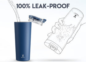 Meoky 18-8 stainless steel BPA-free mug resists rust