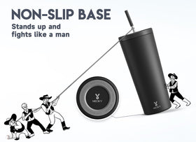 18/8 stainless steel construction resists rust and flavor transfer.