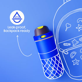 Meoky wide-mouth design simplifies cleaning and ice addition.