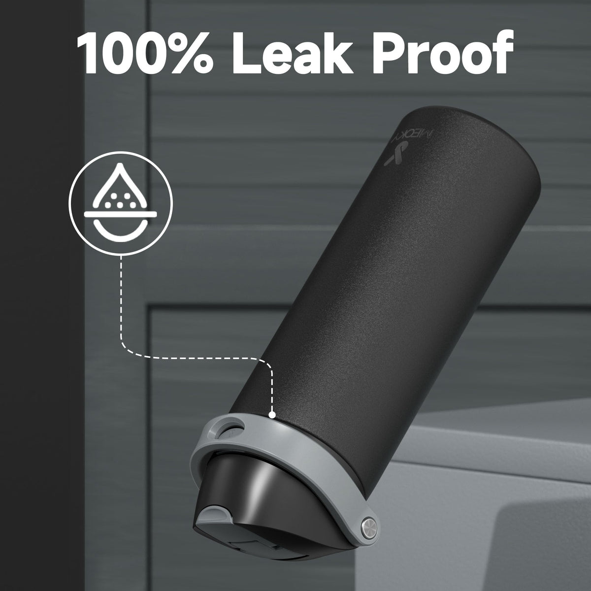 Meoky bottle fits car cup holders ideal for travel