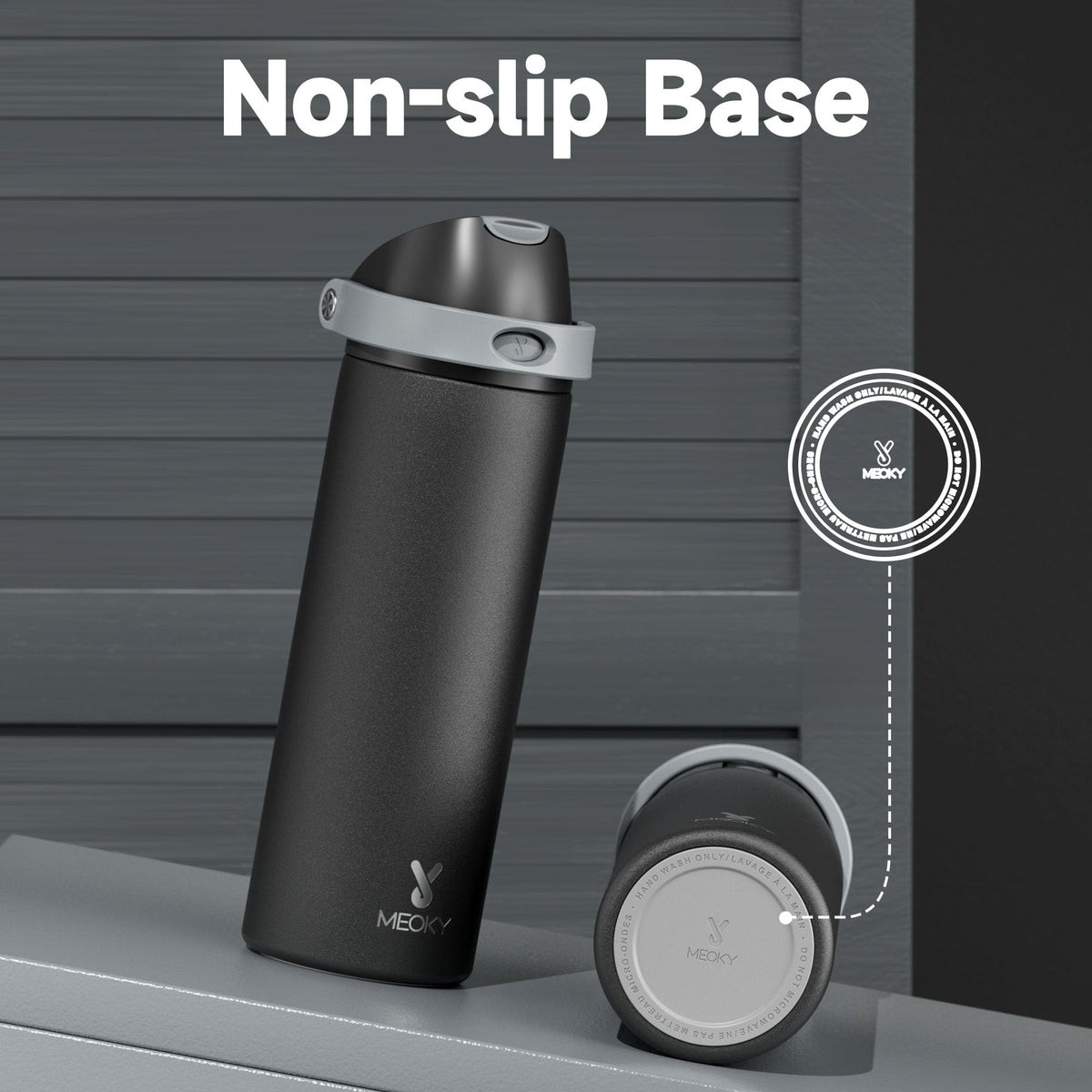 Meoky bottle is BPA-free and easy to keep clean