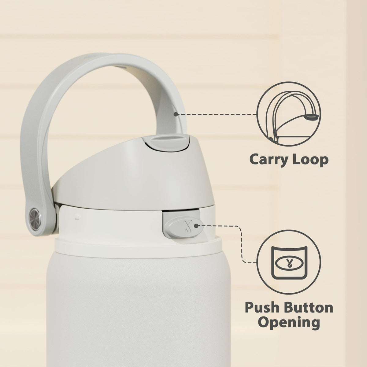 18/8 stainless steel Meoky bottle is BPA-free for safe hydration