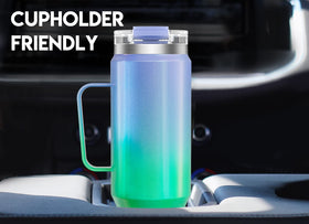 40oz capacity reduces refills on long days.