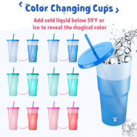 Meoky 40oz tumbler with lids and straws keeps drinks secure and spill-free on the go.