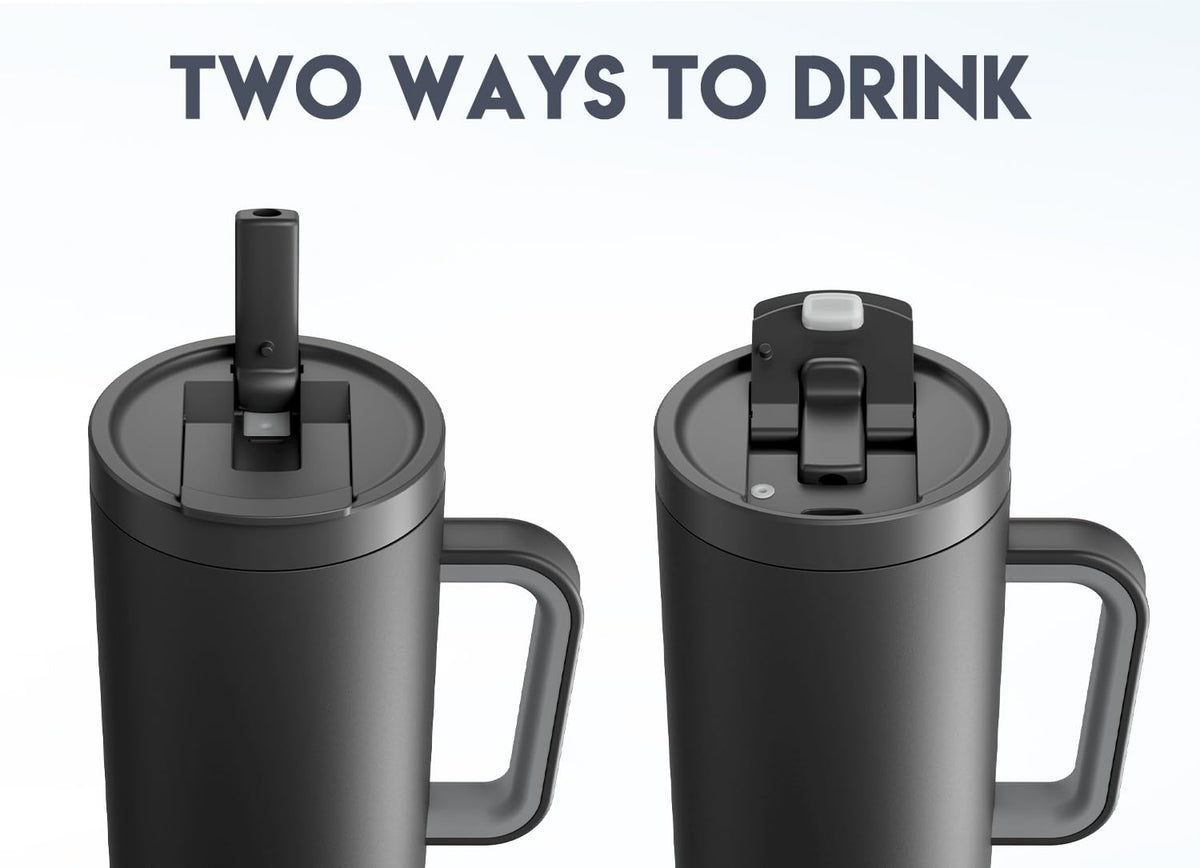 Meoky 40 oz non-slip base detail helps prevent spills during busy days.