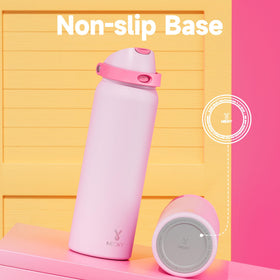 Meoky BPA-free dishwasher-safe lid simplifies cleanup after training sessions.