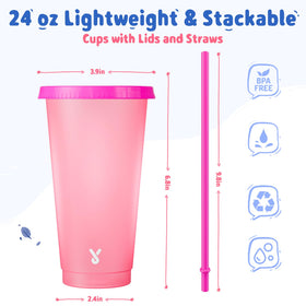 Meoky color-change kisses pattern adds playful flair to beverages