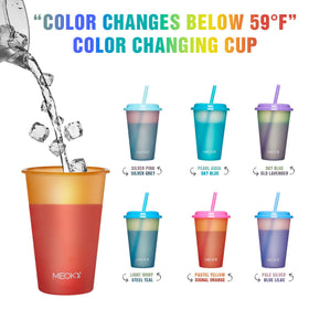 Meoky 12oz reusable cups with BPA-free material promote eco-friendly hydration at parties and picnics.