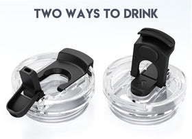 Meoky night coffee tumbler with non-slip base stays steady on surfaces.