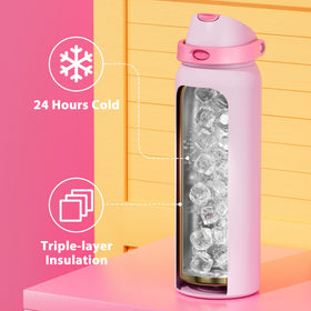Meoky protective silicone-base cushions the bottle against bumps and scratches.