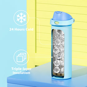 Sweat-free Meoky bottle ready for workouts and outdoor use.