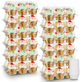 Meolibour 240-pack liners stay neat for batch baking