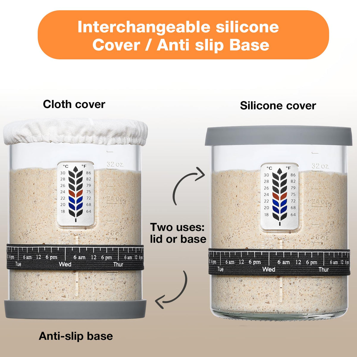 Meolibour breathable cloth cover maintains ideal air exposure.