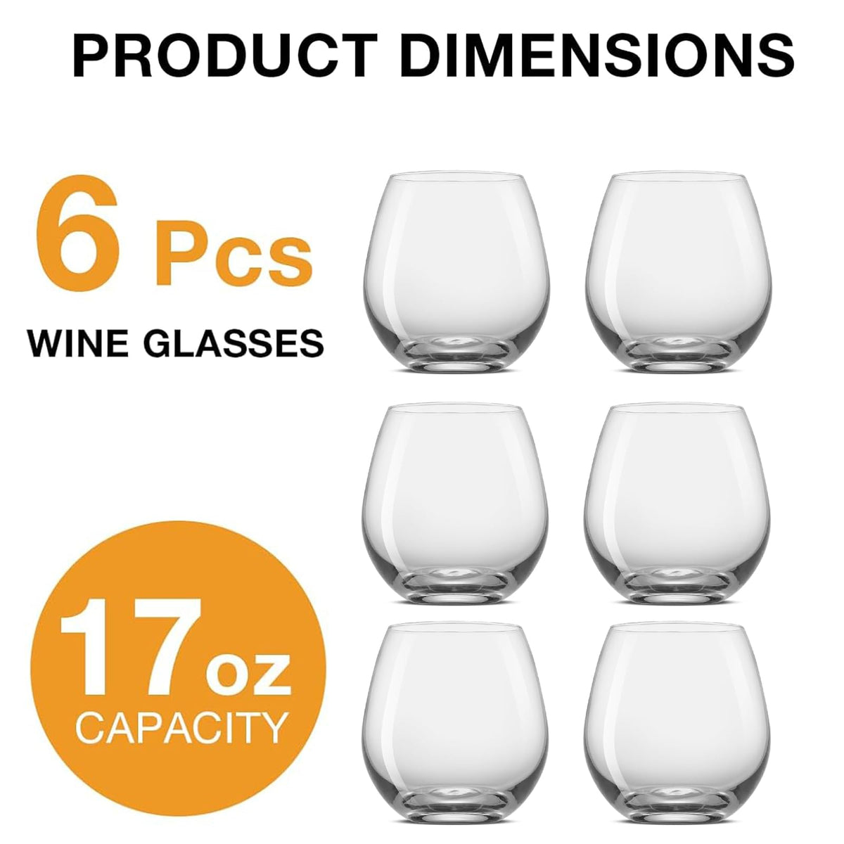 Meolibour dishwasher-safe wine glasses simplify cleanup after gatherings.