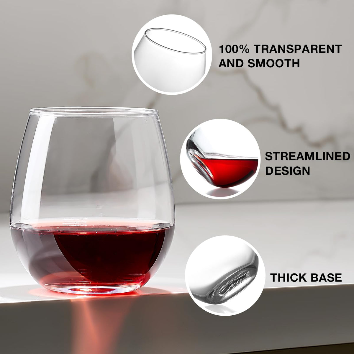 Meolibour gift-ready wine glasses ideal for wine lovers and celebrations.