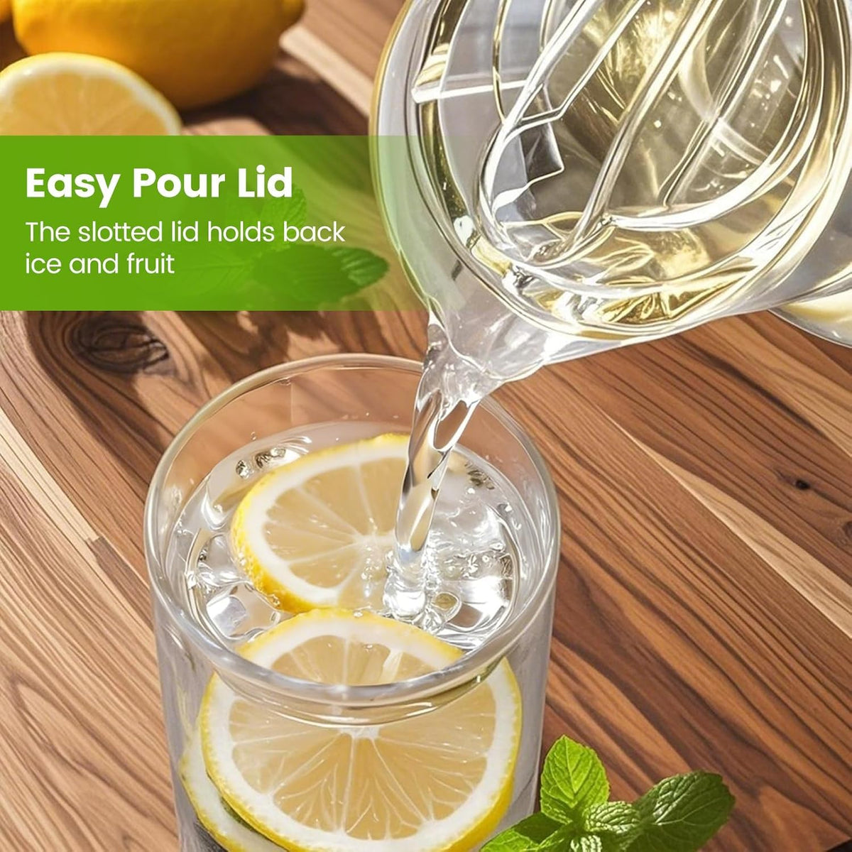 Meolibour pitcher for parties and poolside gatherings.
