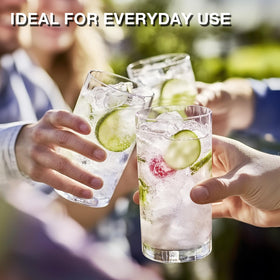 Meolibour smooth-edge tumbler designed for comfortable sipping