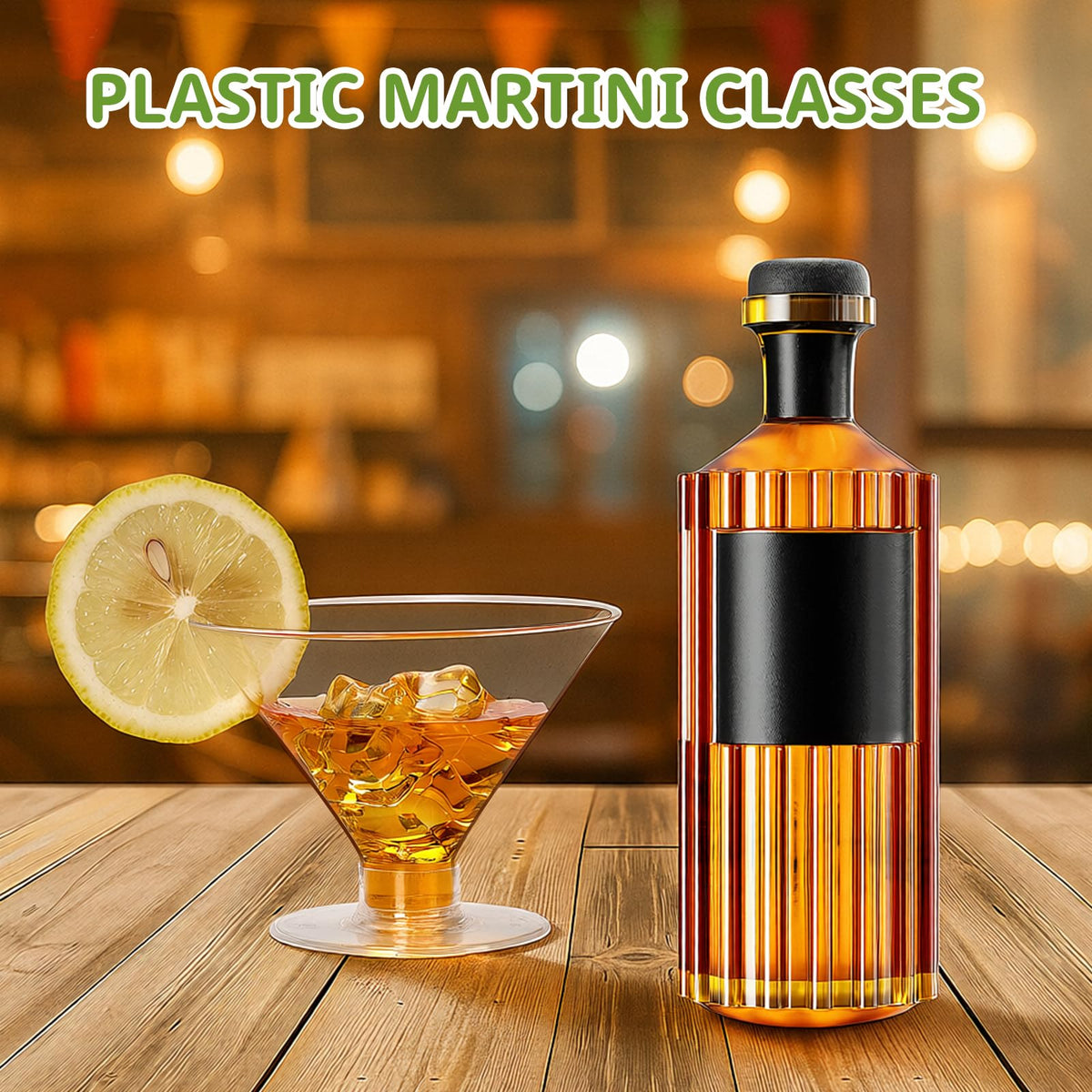 Meolibour stackable disposable glasses simplify setup and cleanup after large gatherings.