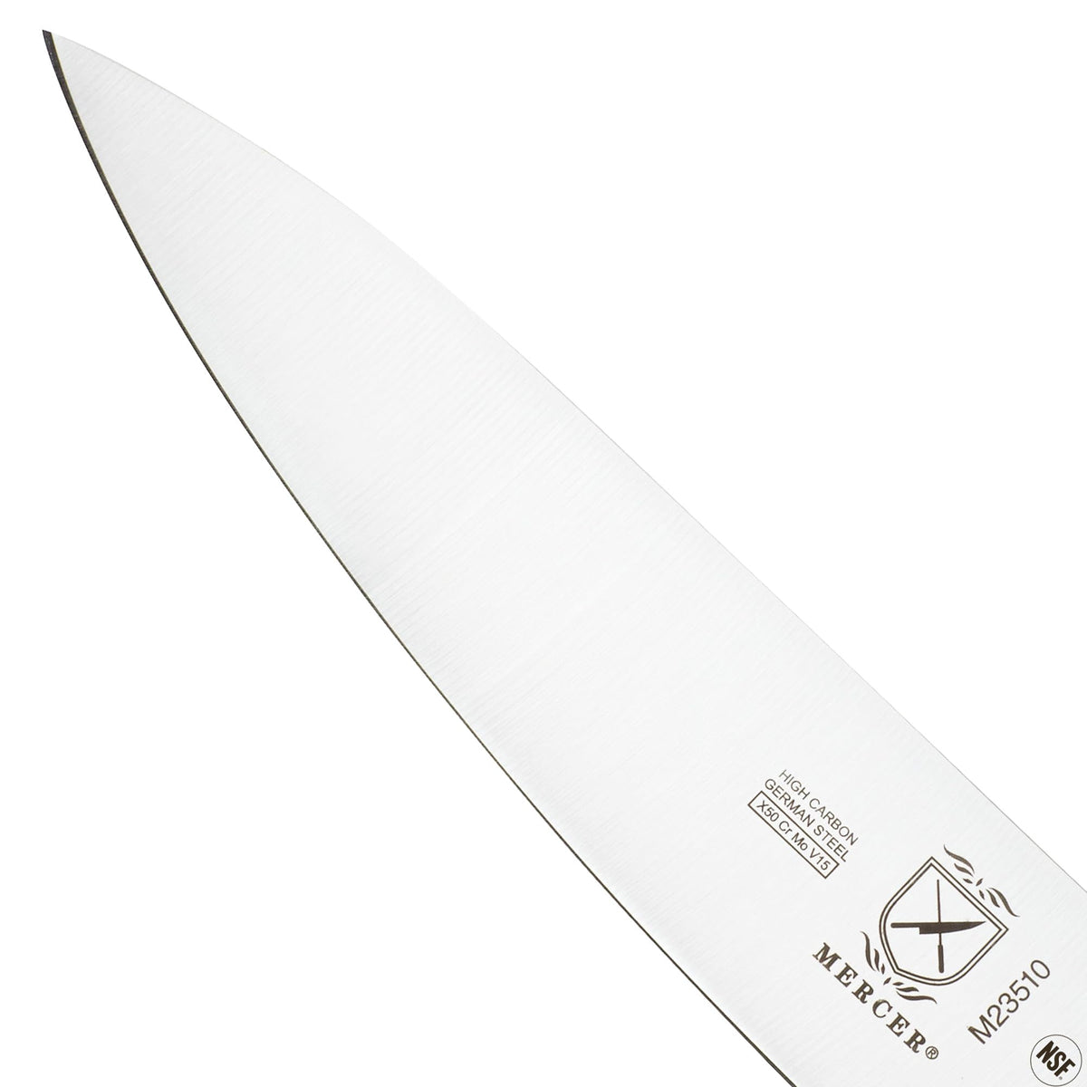 Mercer Renaissance knife facilitates precise vegetable chopping